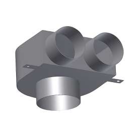 Danfoss Loft-og Vægboks Air Flex DPV-Ø100/75