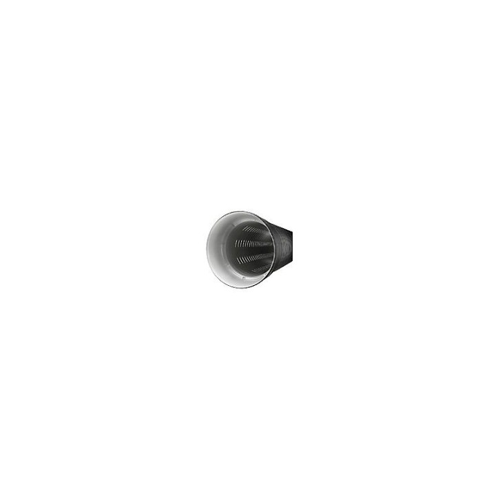 Uponor IQ regnvandsrør 160mm, DN150, fuldslidset, sort PP SN8, 6 mtr. med muffe