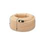 Uponor drænrør 92/80mm, 60m/rll. 1,2x6,5mm slids, hvid