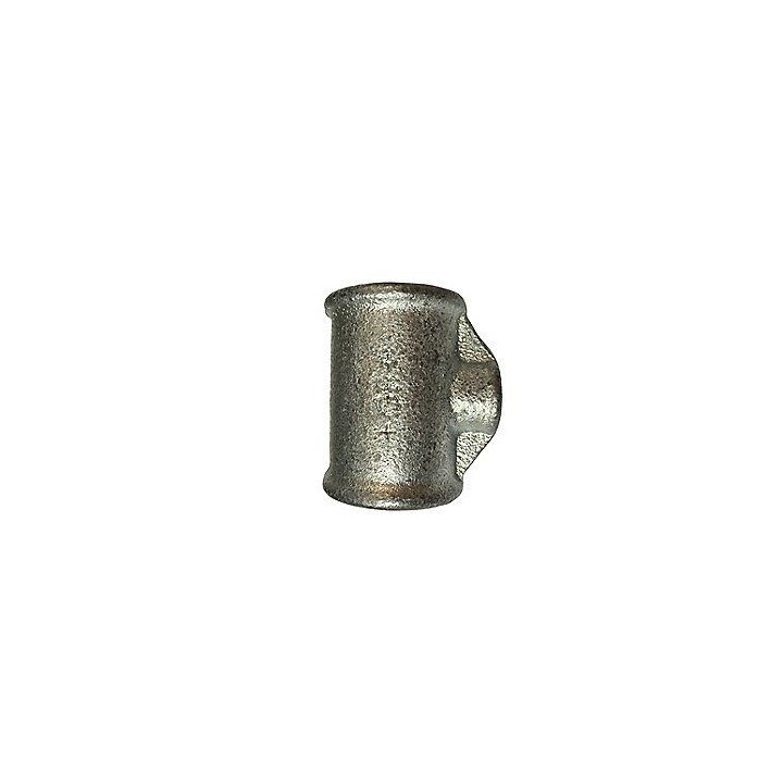 Galvaniseret & reduceret T-stykke med indvendigt gevind - 1¼ - ¾"