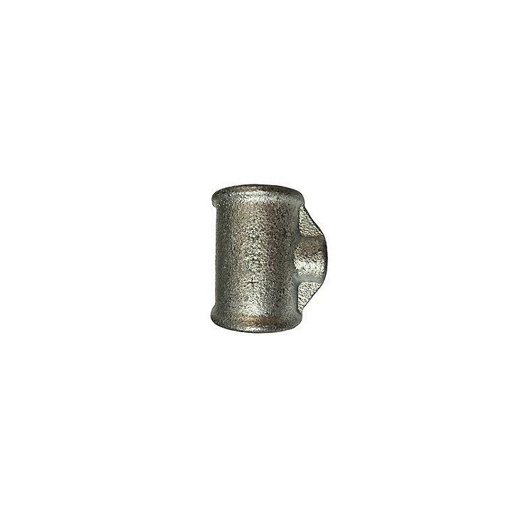 Galvaniseret & reduceret T-stykke med indvendigt gevind - 2½ - 2"