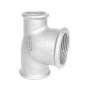 Galvaniseret & reduceret T-stykke med indvendigt gevind - 1½ - 1¼ - 1¼"