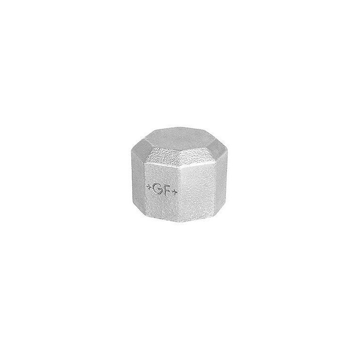 Galvaniseret slutmuffe - 2½"