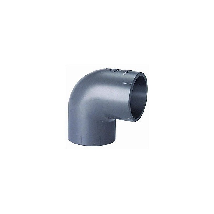 PVC vinkel 90° 90 MM