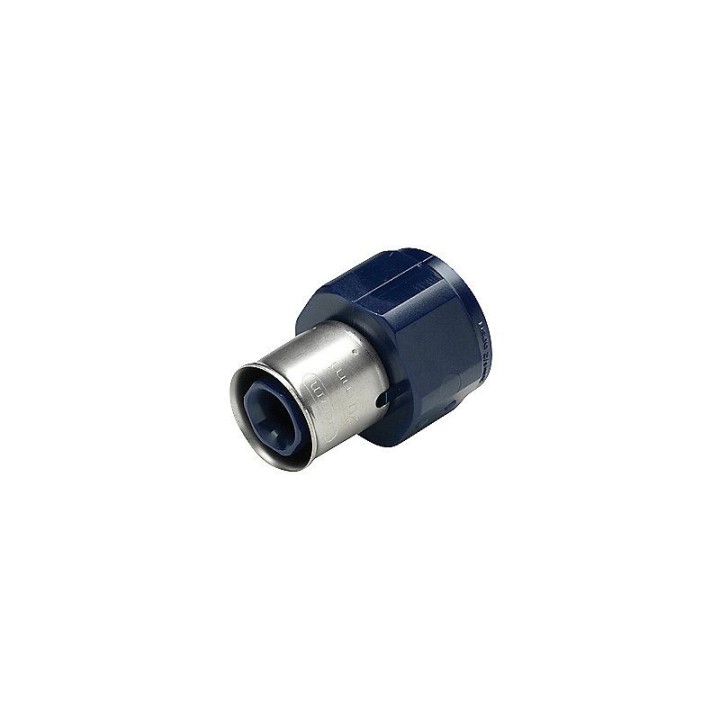 Wavin Tigris K1 AluPEX pressovergang med muffe - 25 mm x ¾"