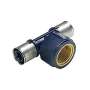Wavin Tigris K1 AluPEX press T-stykke med muffe - 20 mm x ½" x 20 mm