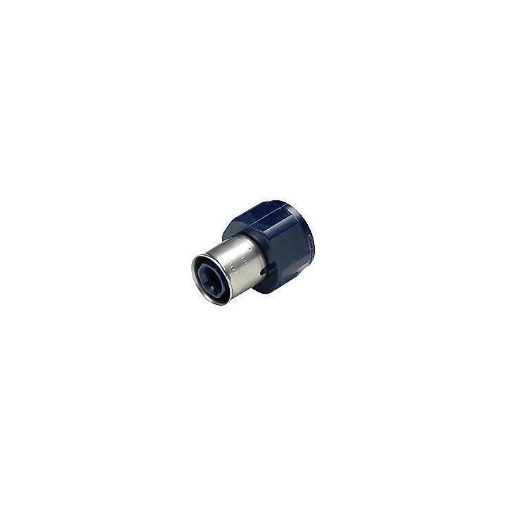 Wavin Tigris K1 pressovergang med muffe - 32 mm x 1 tomme