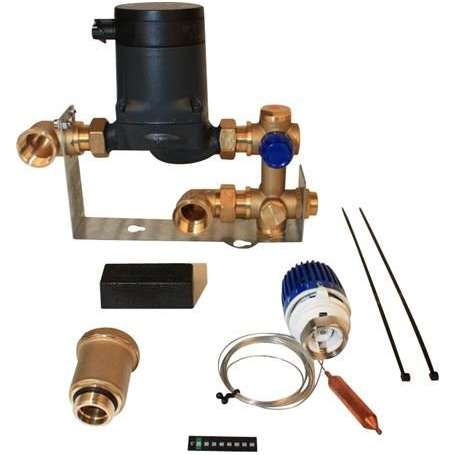 Wavin parallelshunt med Alpha 2L 15-40 - 2-8 kredse