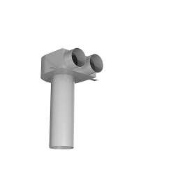 Danfoss Loftboks Air Flex Ø 100 Ventil - 2 X 75 MM