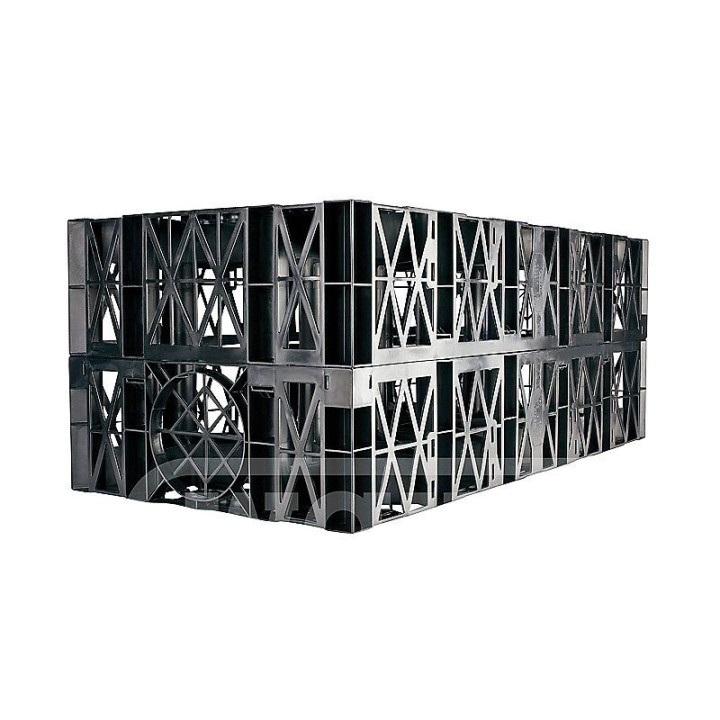 Wavin Aquacell Lite regnvandskassette 192 ltr. 400 x 500 x 1000 mm PP sort
