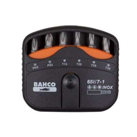 Bahco bitssæt rustfast 7dele