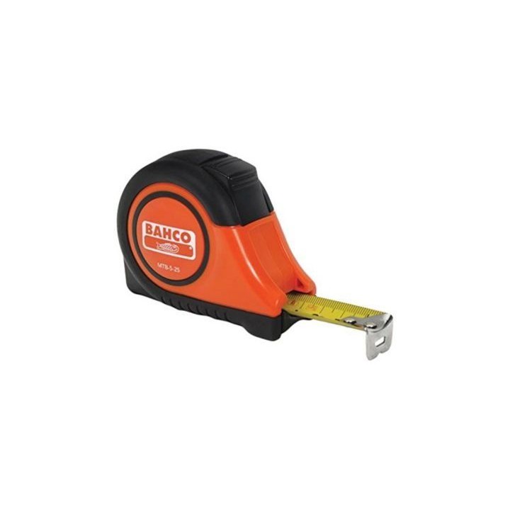 Bahco 5m båndmål 19mm plasthus