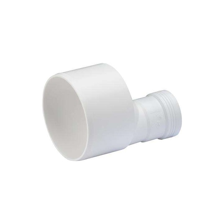 HTP Hvid afløbs reduktion lang 50-32 MM