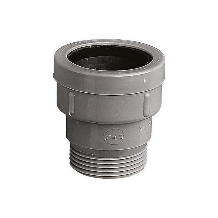 Ovegangsnippel til MaxiFlex, 1¼" - 40 mm