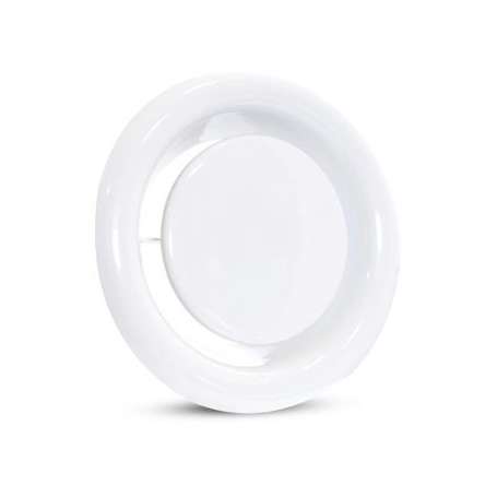 Udsugningsventil med ramme 125 MM