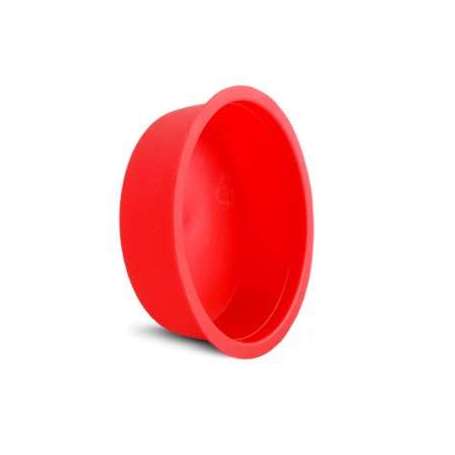 Pvc rund ventilations endebund 75 MM