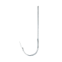 Langt rendejern nr. 12. 333 mm til 1/2-rund med vulst
