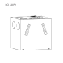 Dantherm RCV 320 P2 Ventilationsanlæg med varmegenvinding - Ø 125 mm