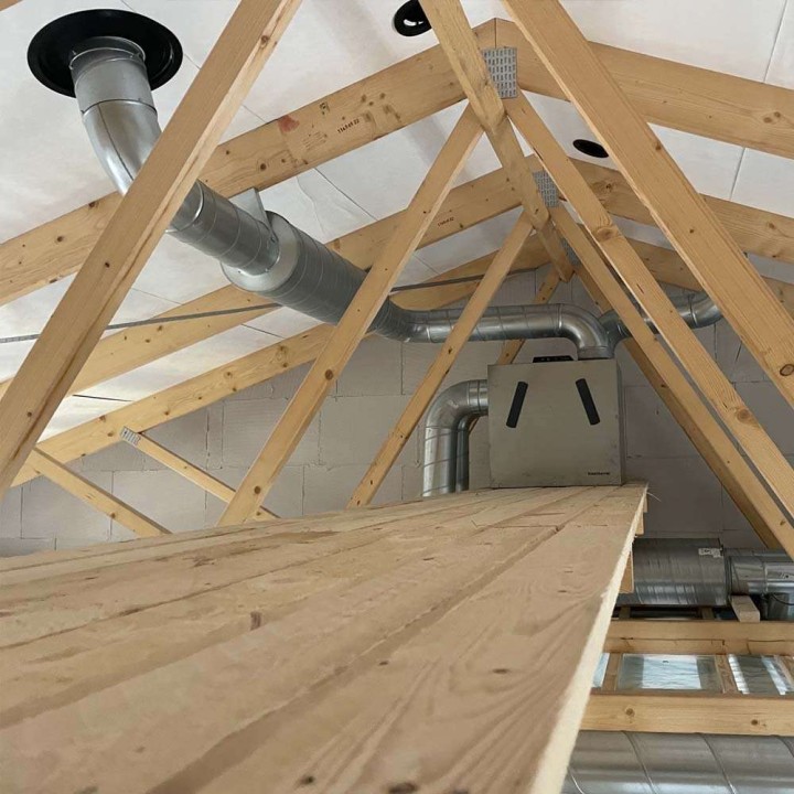 Dantherm RCV 320 P2 Ventilationsanlæg med varmegenvinding - Ø 125 mm
