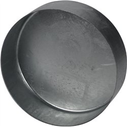 Ventilationsendebund til udvendig montage - Ø160 mm