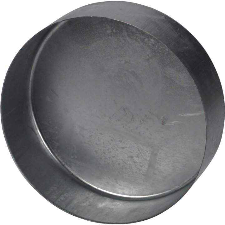 Ventilationsendebund til udvendig montage - Ø125 mm