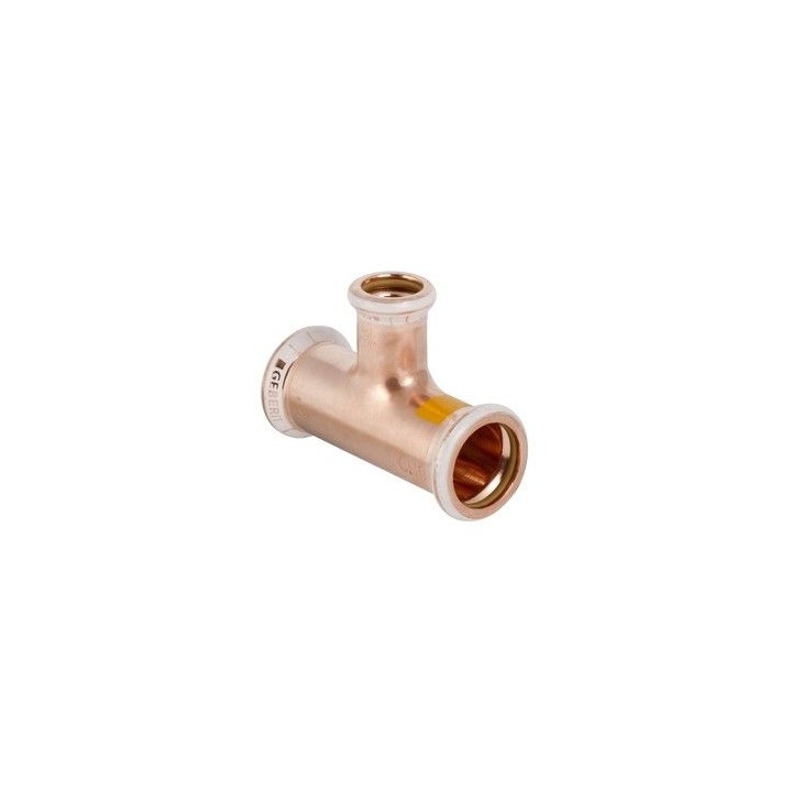 CU kobber pres Tee reduceret M/M/M42 - 35 - 42 MM