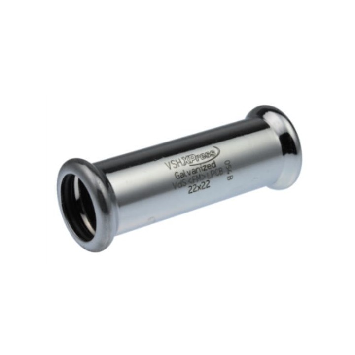 Forzinket skydemuffe til press - 18 mm