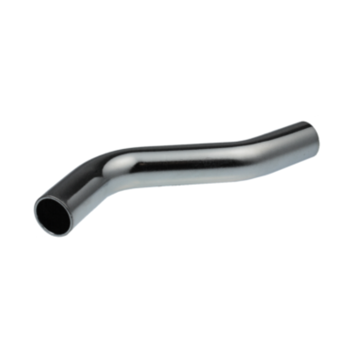 Forzinket S-stykke med nippel-nippel til press - 22 mm