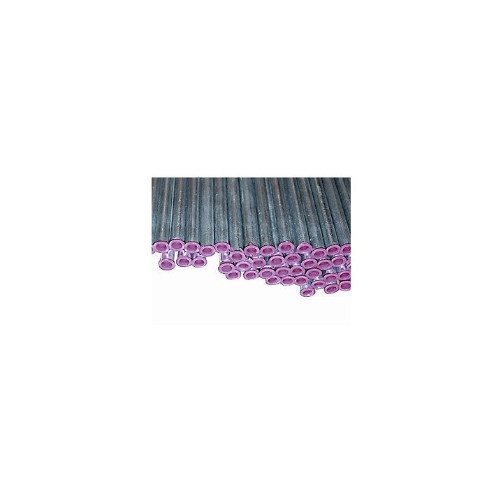 Galvaniseret pressrør - 22 x 1,5 mm