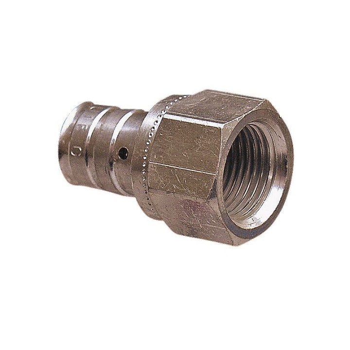 Uponor alupex preskobling med muffe - indv. gevind MLC 40 MM - 1 1/2''