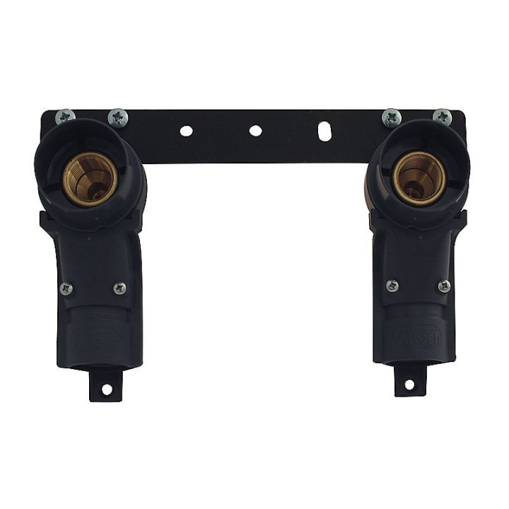 Altech dobbelt koblingsdåse  til mur - 15 mm x ½''