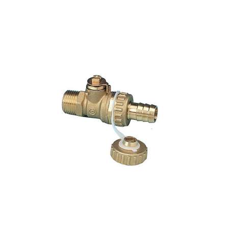 Bundhane m/slangeforskrugning 1/2"