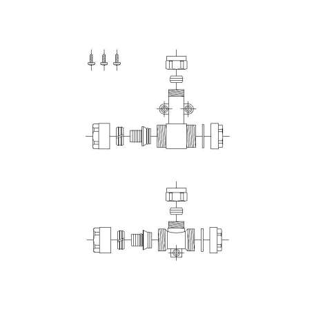 Gabotherm Panelar sæt til tilslutning af den sidste Radiator