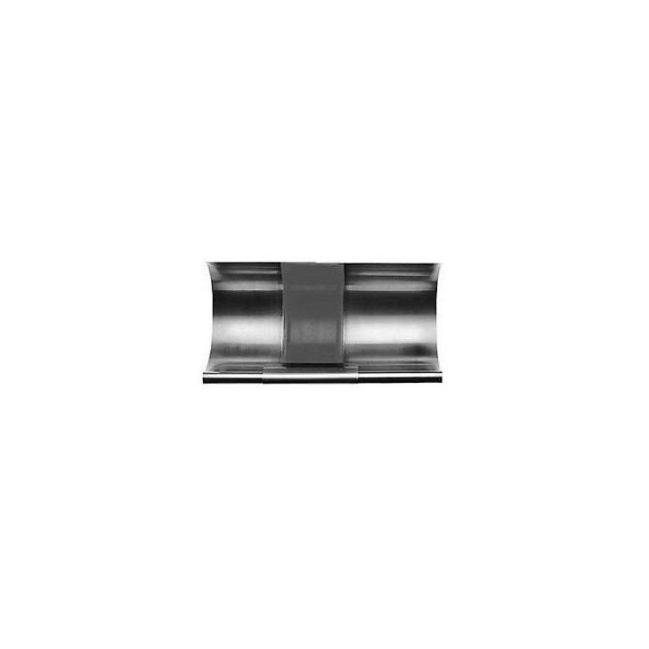 Rheinzink halvrundt ekspansionsstykke - 333  x 0,87 x 260 mm