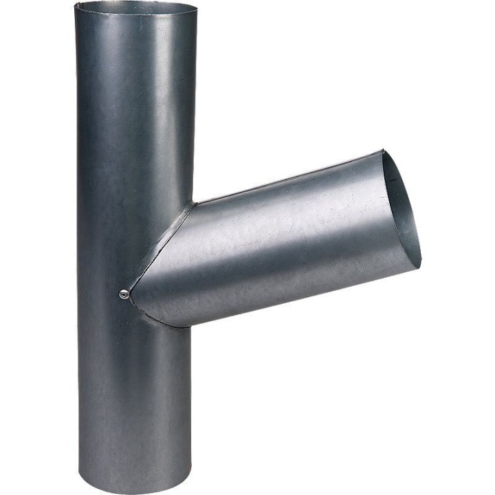 Plastmo stål plus, grenrør, 70 grader90 MM