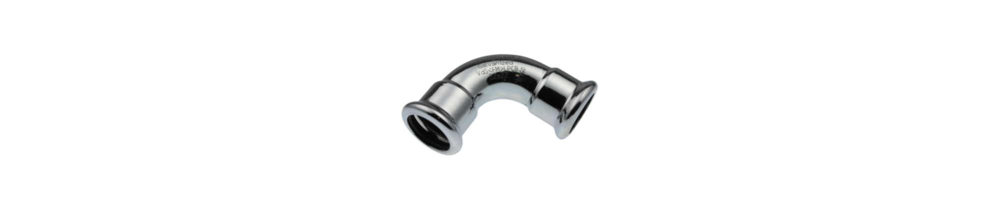 Find billige galvaniserede pressfittings & rør i hos
